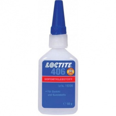 Loctite 406 (20г) для склеивания пластмасс, резины и др.