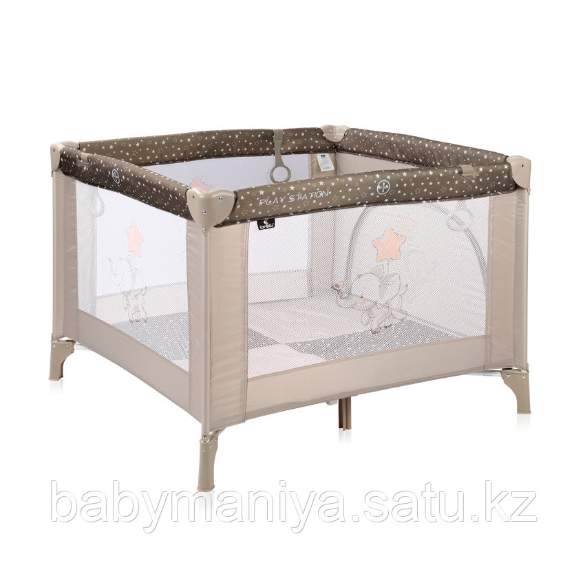 Игровой манеж Lorelli Play Station Бежевый / Beige Elephant 2071
