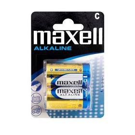 Батарейка MAXELL Alkaline, С/LR14 2PK, 2 шт