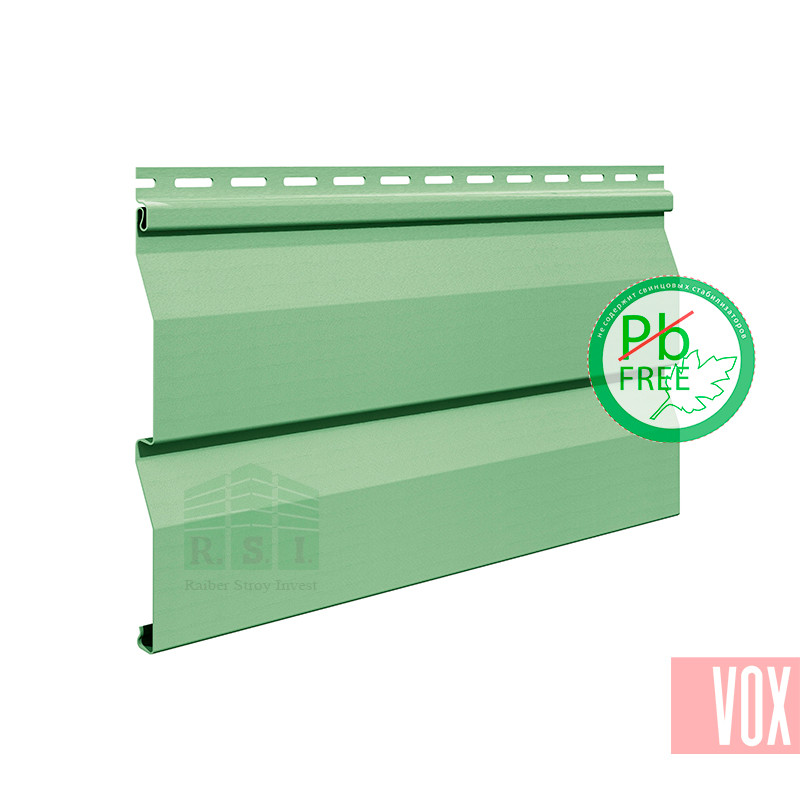 Сайдинг виниловый VOX VSV-03 Vilo (светло-зеленый)