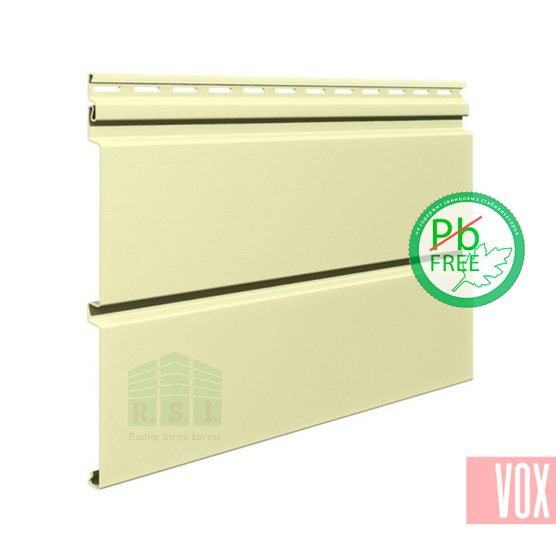 Софит виниловый VOX SV-05 Vifront Unicolor (кремовый) 3.0 м