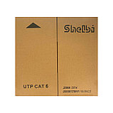 Shelbi SLC-UL604-5012 Кабель связи витая пара U/UTP, LSZH, кат.6 4х2х24AWG solid, 305м, синий, фото 5