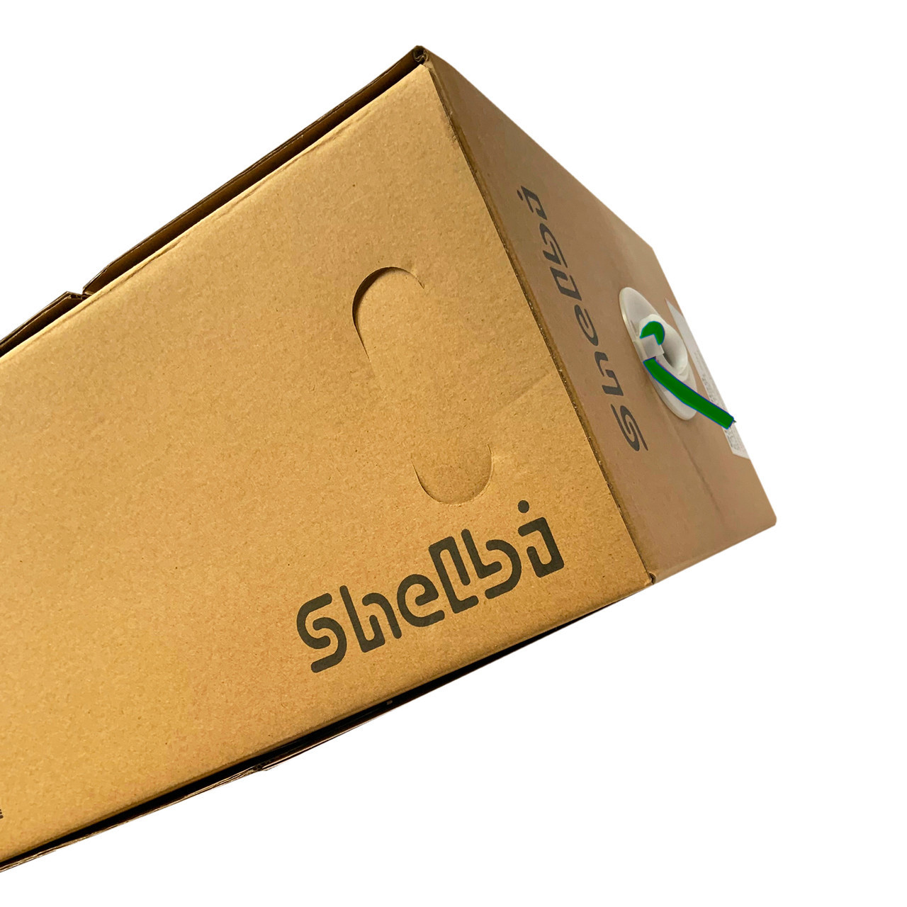 Shelbi SLC-UP5E04-6018 Кабель связи витая пара U/UTP, кат.5E 4х2х24AWG solid, PVC, 305м, зелёный - фото 4 - id-p77673059
