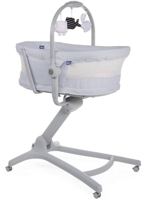 Кроватка-стульчик Chicco Baby Hug Air 4-в-1 Stone