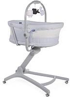 Кроватка-стульчик Chicco Baby Hug Air 4-в-1 Stone