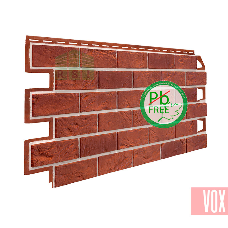 Фасадная панель VOX Solid Brick Dorset (терракотовый кирпич)