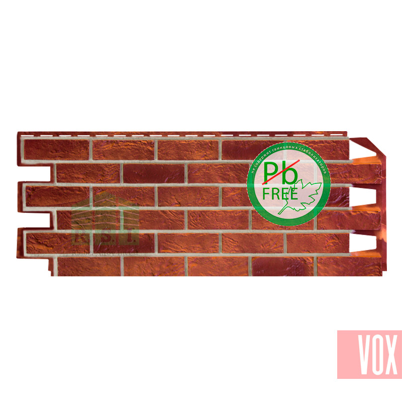 Фасадная панель VOX Solid Brick Dorset (терракотовый кирпич) - фото 2 - id-p68844462