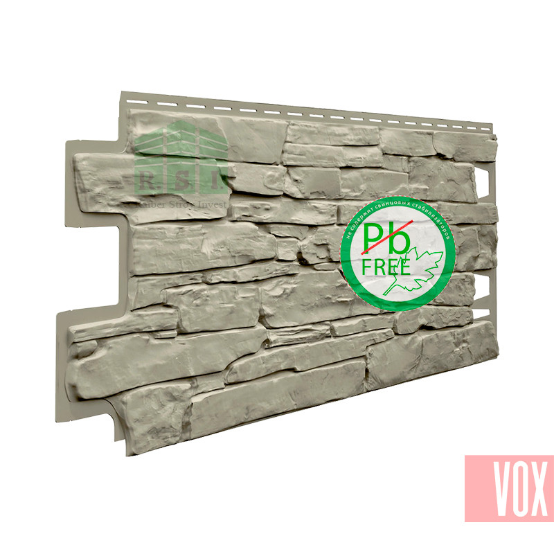 Фасадная панель VOX Solid Stone Lazio (светлая глина)