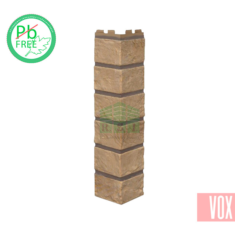 Наружный угол VOX Solid Brick Exeter (песочный кирпич)