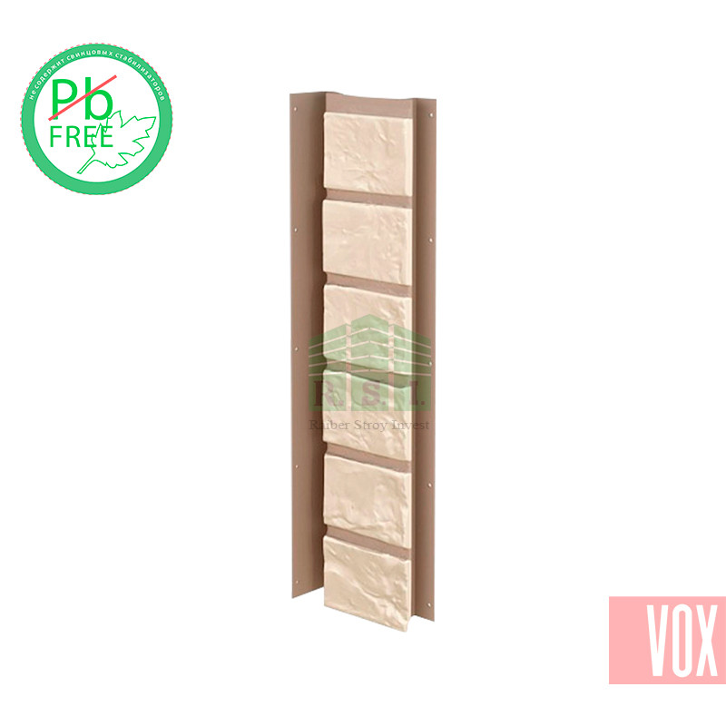Внутренний угол (универсальная планка) VOX Solid Brick Coventry (светлый кирпич)