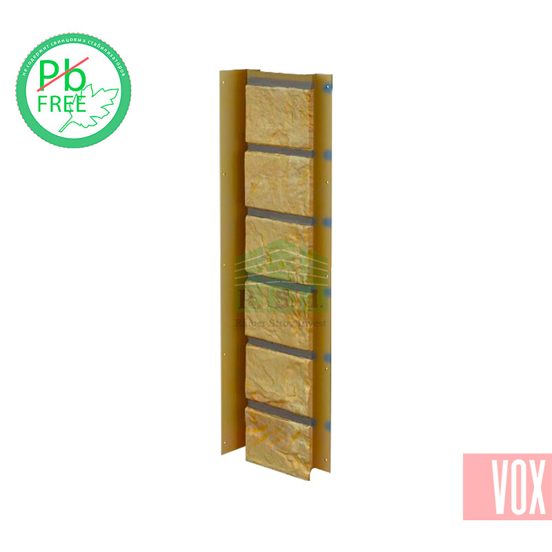 Внутренний угол (универсальная планка) VOX Solid Brick Exeter (песочный кирпич)
