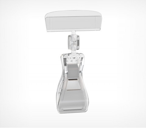 Ценникодержатель на прищепке универсальный FX на ножке высотой 0 мм ...