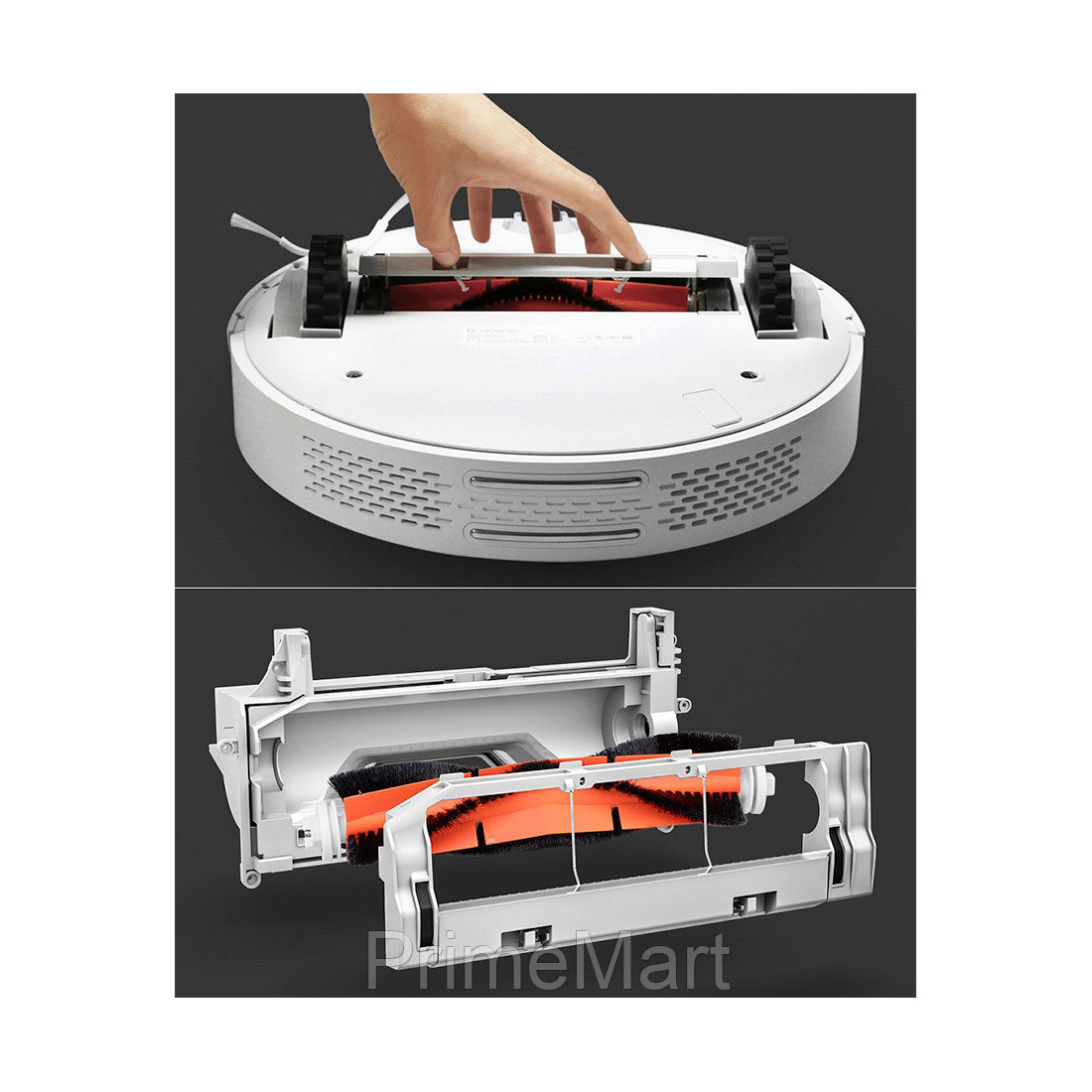Крышка Xiaomi д/основной щетки пылесоса Mi Robot Vacuum Mop P белый - купить в и