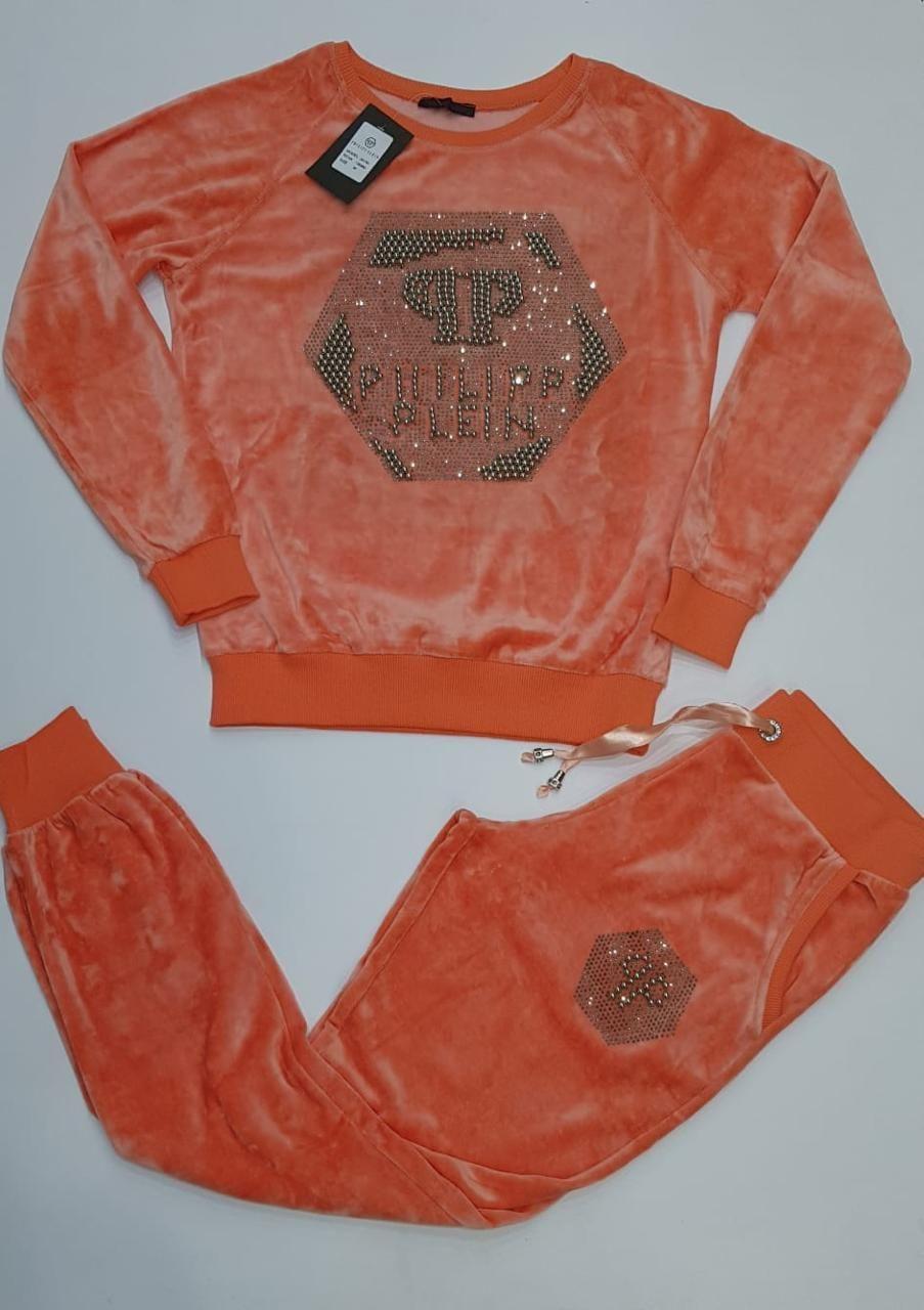 Костюм спортивный женский PHILIPP PLEIN, велюр