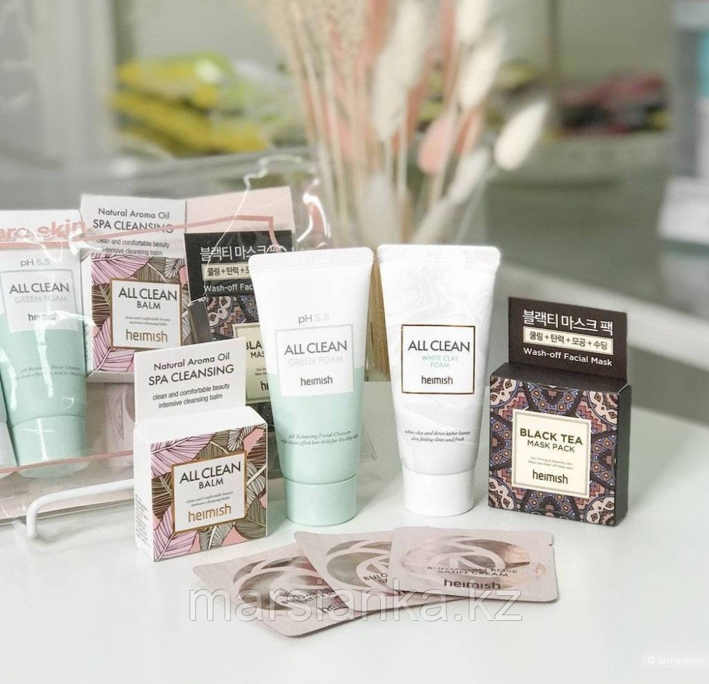 Heimish Набор миниатюр средств для ухода за кожей Dear bare skin (7 средств)