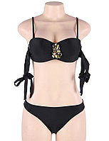 Купальник с завязками Rhinestone Black S, M, L, XL (S), фото 8