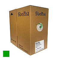 Shelbi Кабель UTP, КАТ.5E 4х2х24AWG solid, PVC, 305м, зелёный SLC-UP5E04-6018 Shelbi Кабель UTP, КАТ.5E 4х2х24AWG solid, PVC, 305м, зелёный