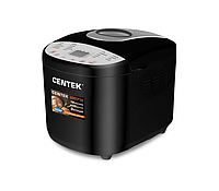 Хлебопечка Centek CT-1406 BLS (черн/серебро)