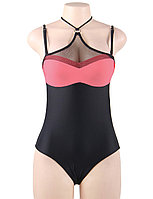 Купальник слитный Mesh Pink S, M, L, XL, фото 4