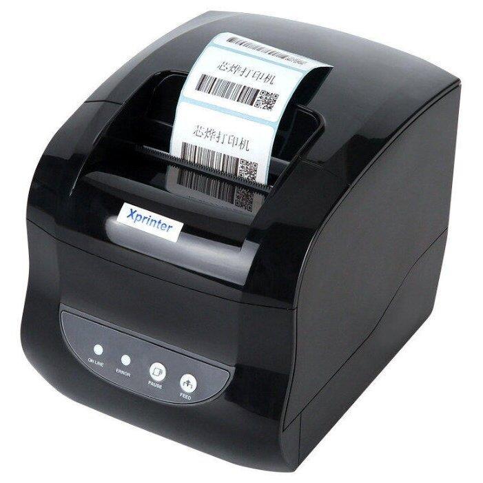 Термальный принтер этикеток Xprinter XP-365B - фото 1 - id-p73455506