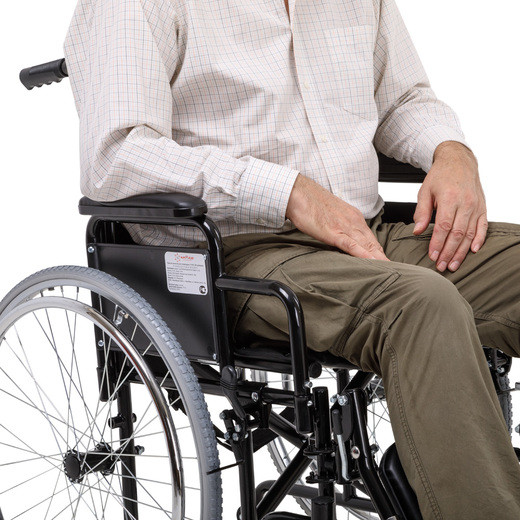 Кресло-коляска для инвалидов H 002 - фото 2 - id-p77704729