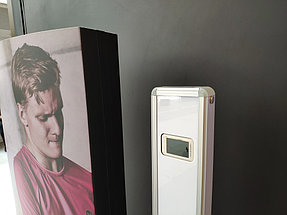 Установка счётчиков посетителей в бутике Under Armour (Dostyk Plaza) 5