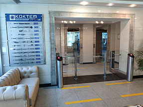 Установка системы контроля доступа в БЦ K-Towers 5
