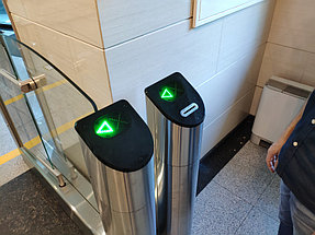 Установка системы контроля доступа в БЦ K-Towers 6