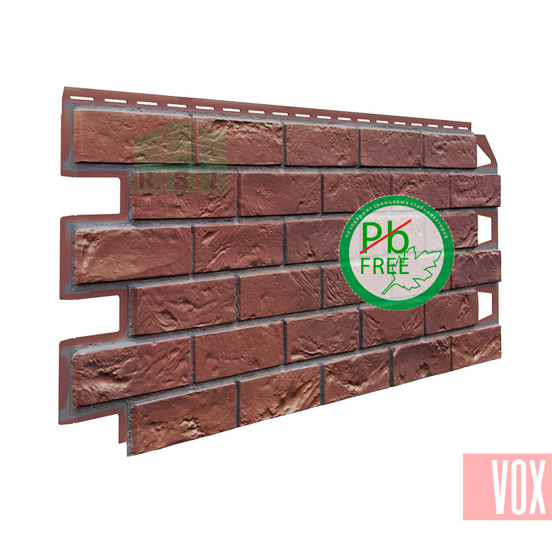 Фасадная панель VOX Solid Brick Holland (красный кирпич) - фото 1 - id-p77705349