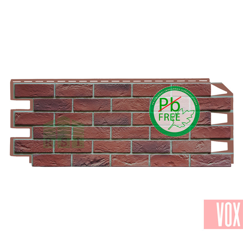 Фасадная панель VOX Solid Brick Holland (красный кирпич) - фото 2 - id-p77705349