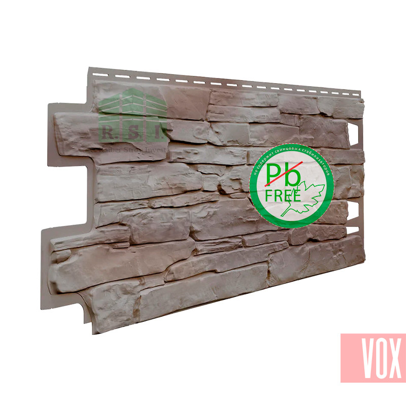 Фасадная панель VOX Solid Stone Portugal (коричневый хамелеон)