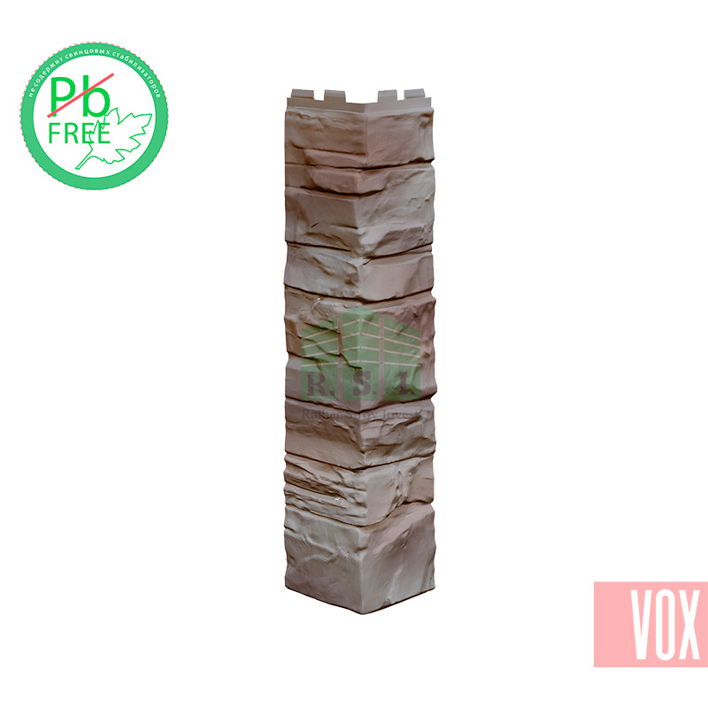 Наружный угол VOX Solid Stone Portugal (коричневый хамелеон)