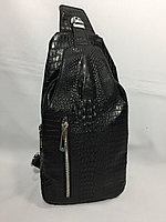 Мужская нагрудная сумка-кобура через плечо.Высота 30 см, ширина 15 см, глубина 7 см., фото 1