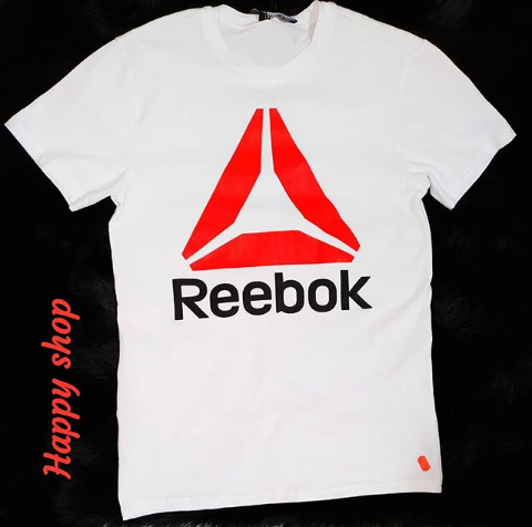 Мужская белая футболка Reebok