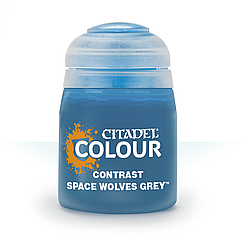 ВАРХАММЕР АКСЕССУАРЫ: CONTRAST: SPACE WOLVES GREY (18ML)