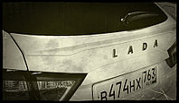 Спойлер на крышку багажника "XMug" для Lada Vesta SW / SW Cross, фото 1