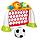 Музыкальный Футбол Chicco Dribbling Goal League "Fit&Fun" 2г+, фото 2