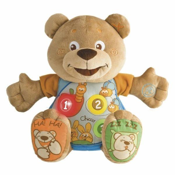 Говорящий мишка Chicco Teddy рус./англ. 6м+