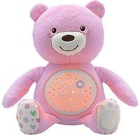 Игрушка-ночник Chicco "Мишка", роз. 0 м+