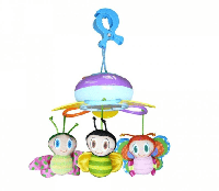 Музыкальный мини мобиль BIBA TOYS "ВЕСЕЛЫЕ БУКАШКИ" (45*23,5*32,5 см)
