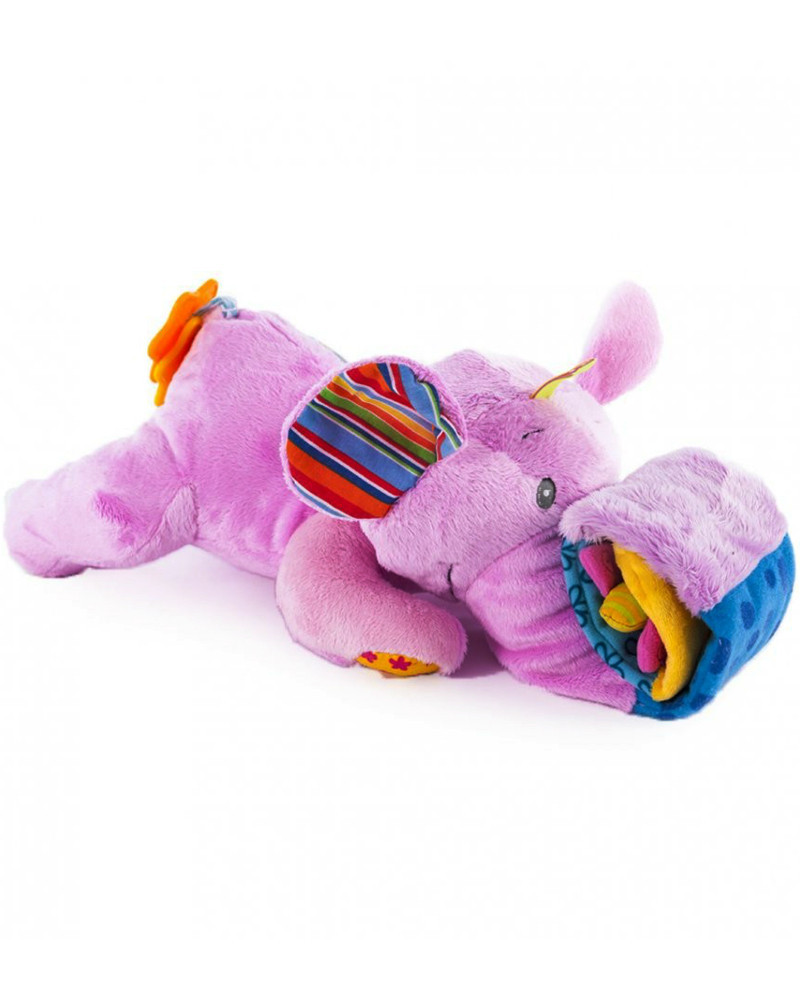 Развивающая игрушка BIBA TOYS "СЛОН ЭЛЛИ" (Pink, 60*16 см)