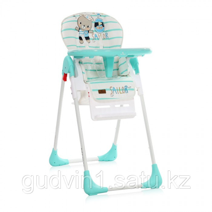 СТУЛЬЧИК ДЛЯ КОРМЛЕНИЯ TUTTI FRUTTI Аквамарин / Aquamarine SAILOR 2032