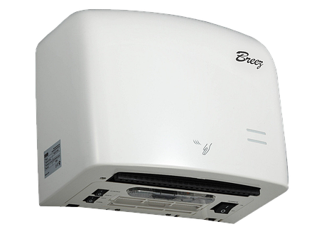 Высокоскоростная сушилка для рук Breez AirMax: BHDA-1250W (белый пластик), фото 2