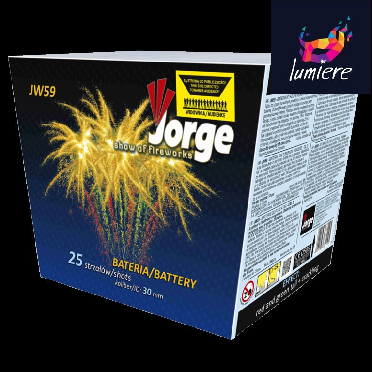 Батарея салютов Jorge JW59 Show of fireworks