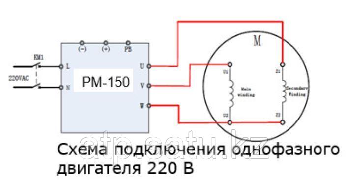 Преобразователи частоты ProfiMaster PM150 от 0,2 до 2,2 кВт (220В) - фото 3 - id-p77542925
