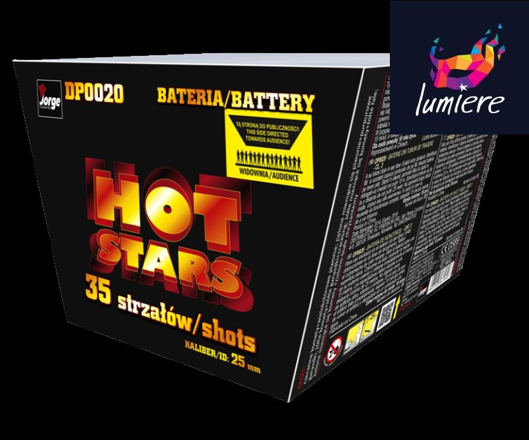 Батарея салютов Jorge DP0020 Hot stars