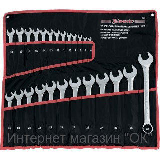 Набор ключей комбинированных, 6-32 мм, 25 шт, MATRIX.15425, фото 2