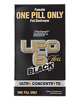 Lipo-6 Black Hers Ultra Concentrate, 60 caps, Nutrex