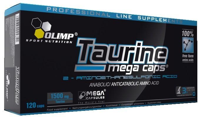 Taurine Mega, 120 caps, Olimp Nutrition - фото 2 - id-p77743561