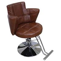 AS-8867 Кресло парикмахерское (светло-коричневое)
